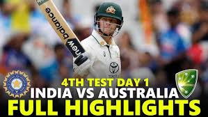 India vs Australia 4th Test Day 1 Highlights: बुमराह का जादू, लेकिन स्मिथ ने संभाली ऑस्ट्रेलिया की पारी