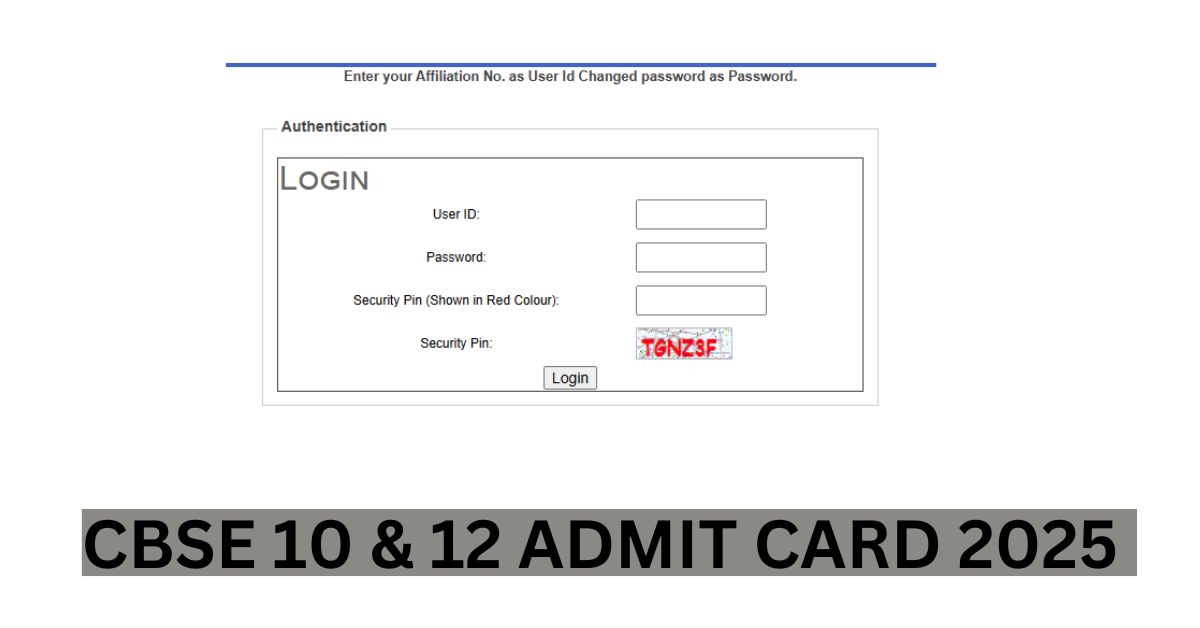 CBSE Admit Card 2025 out for Class 10, 12 @ cbse.gov.in, download link here